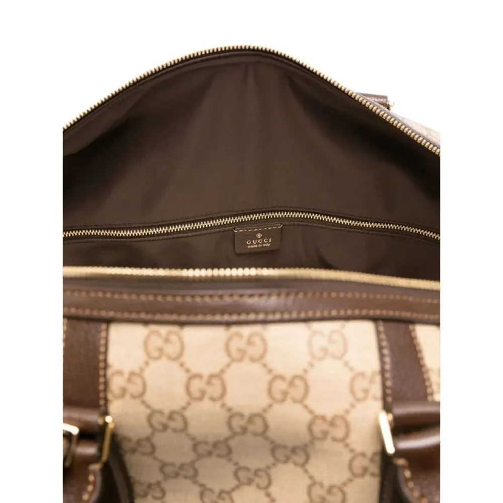 Gucci Neutrals Luggage & Holdalls Men